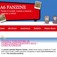 A6 fanzine “Tutti i vincitori di Cortinametraggio 2012”