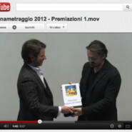 YouTube: Cortinametraggio 2012, Carlo Fracanzani riceve il Premio Speciale Regione Veneto da Enrico Lando